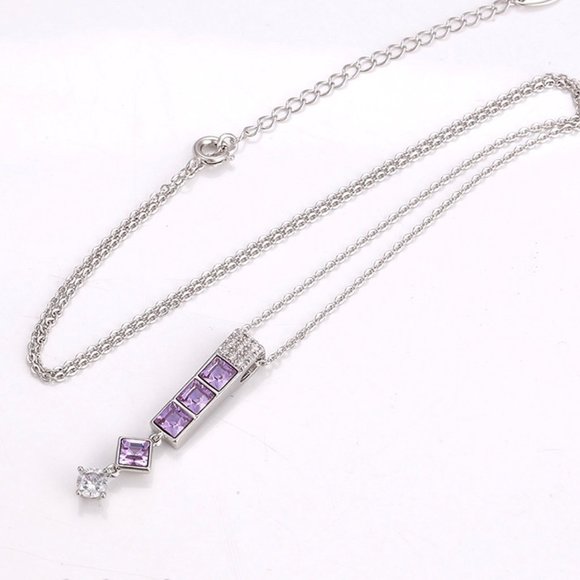 Gorgeous Swarovski Long Drop Necklace - Picture 10 of 16